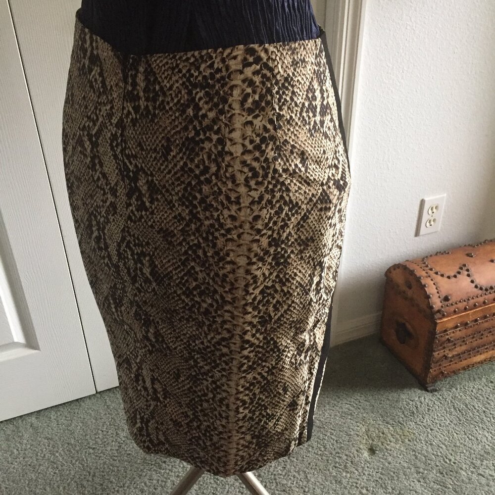 snake skirt by Zara
